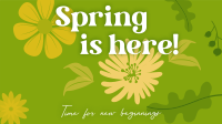 Spring New Beginnings Animation Image Preview