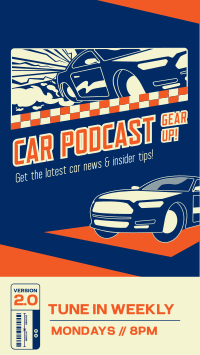 Fast Car Podcast Instagram story Image Preview