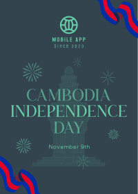 Cambodia Independence Festival Poster Image Preview