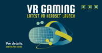 VR Gaming Headset Facebook Ad Design