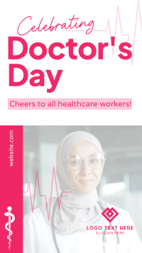 Celebrating Doctor's Day TikTok video Image Preview