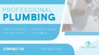 Modern Professional Plumbing Animation Image Preview