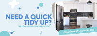 Quick Cleaning Service Facebook cover Image Preview