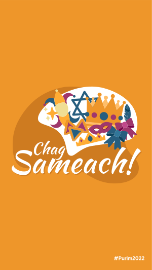 Chag Sameach Facebook story Image Preview