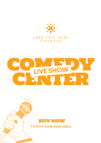 Comedy Center Flyer Design