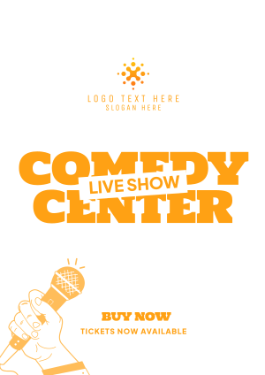 Comedy Center Flyer Image Preview