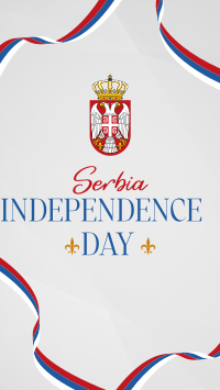 Serbia Independence Day Facebook Story Image Preview