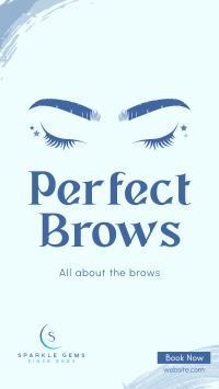 Perfect Beauty Brows Facebook story Image Preview