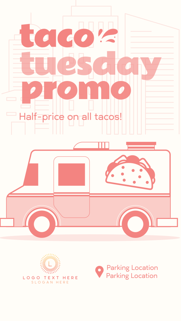 Taco Tuesday Instagram Story Design Image Preview
