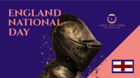 England National Day Facebook Event Cover Design