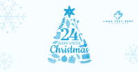 Jolly Christmas Countdown Facebook Ad Design