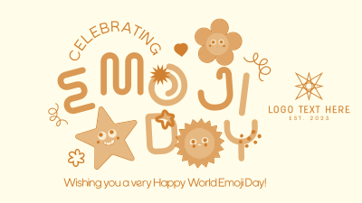 Celebrate Emojis Facebook event cover Image Preview