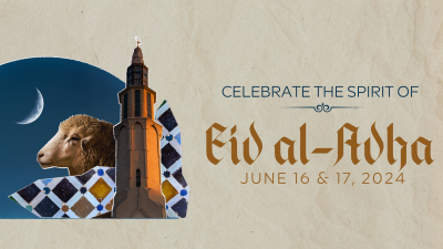 Collage Eid Al Adha Facebook event cover Image Preview