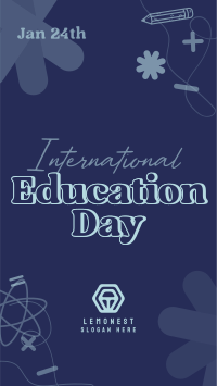 Celebrate Education Day Facebook story Image Preview