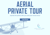 Aerial Private Tour Postcard Preview