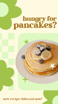 Cute Pancake Day YouTube short Image Preview