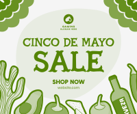 Fiery Cinco Mayo Facebook post Image Preview