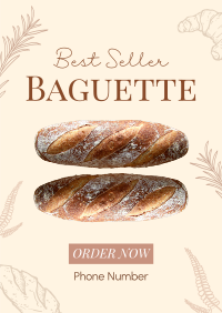 Best Selling Baguette Poster Image Preview