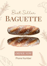 Best Selling Baguette Poster Image Preview