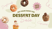 Dessert Day Sale Animation Design