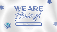 Generic Job Post Hiring Facebook event cover Image Preview