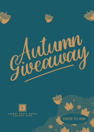 Autumn Season Giveaway Flyer Image Preview