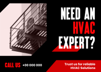 HVAC Repair Postcard Design