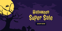 Halloween Super Sale Twitter post Image Preview