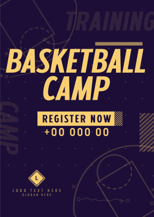 Basketball Sports Camp Flyer Image Preview