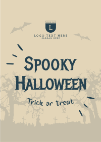 Spooky Halloween Poster Image Preview