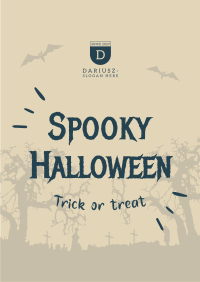 Spooky Halloween Poster Design