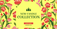 New Candle Collection Facebook Ad Design