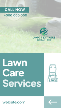 Lawn Care Services YouTube Short Design