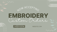 Embroidered For You  Facebook event cover Image Preview
