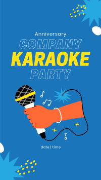 Company Karaoke Instagram story Image Preview