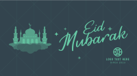 Eid Blessings Facebook event cover Image Preview