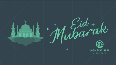 Eid Blessings Facebook event cover Image Preview