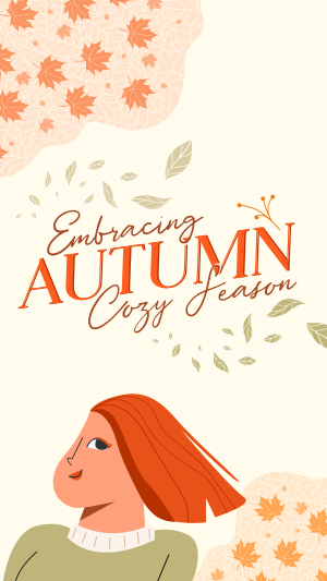 Cozy Autumn Season Instagram story Image Preview
