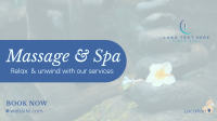 Zen Massage Services Facebook Event Cover Design