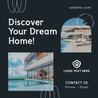 Your Dream Home Linkedin Post Design