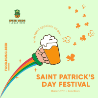 Saint Patrick's Fest Instagram Post Image Preview