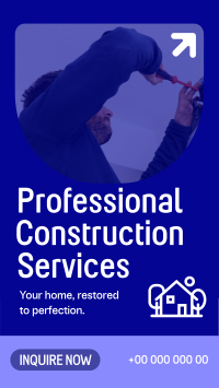 Professional Home Repair Facebook Story Image Preview