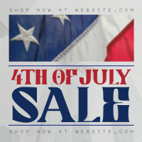 Minimalist 4th of July Sale Instagram post Image Preview