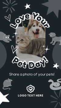 Share your Pet's Photo Instagram Reel Design