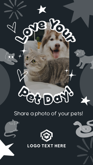 Share your Pet's Photo Instagram Reel Image Preview