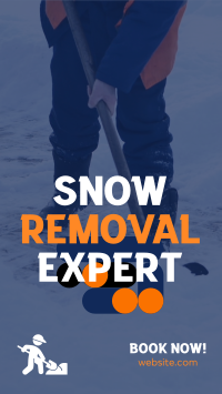 Snow Removal Expert TikTok video Image Preview