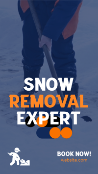 Snow Removal Expert TikTok Video Image Preview