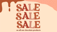 Sweet Chocolate Sale Animation Design
