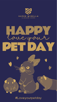 Happy Pet Day Facebook Story Image Preview