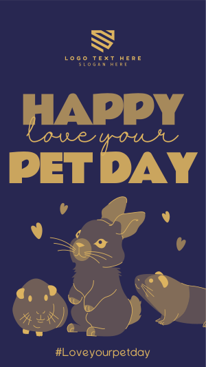 Happy Pet Day Facebook story Image Preview